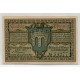 ALEMANIA 1921 BILLETE ESTADO DE KITZINGEN SIN CIRCULAR, HERMOSO SOBRETODO AL DORSO